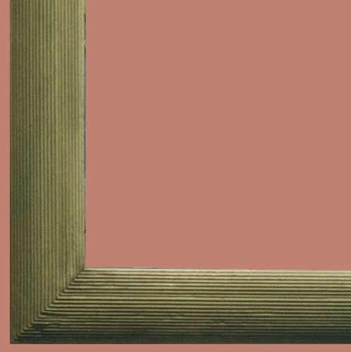 Degas, detail of green reeded frame, 1870s