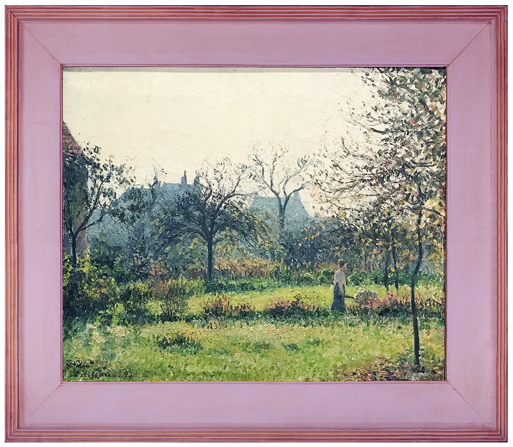 Camille Pissarro (1830-1903), Soleil du matin, automne, 1897, 564.5 x 65 cm., Musée d'Orsay