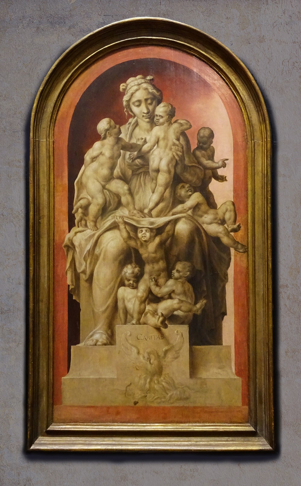 Maerten van Heemskerck (1498-1574), Caritas, c.1545, Kunsthistorisches Museum, Vienna
