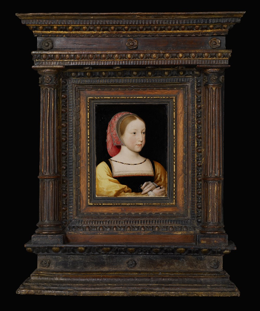 Jean Clouet the younger (1475-1541), Charlotte of France, c.1522, o/panel, 17.78 x 13.34 cm., Minneapolis Institute of Art