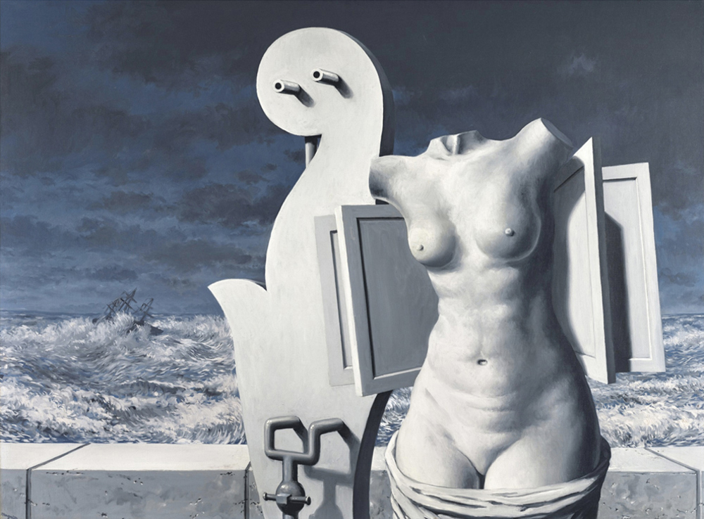 1 René Magritte 1898To67 La Statue Volante 1958 O C 96.7X129.7Cm Sotheby S 17Sept2025 Lot19 (1)